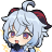 happy ganyu emote